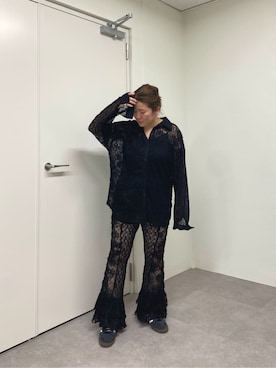 「レースパンツ」｜RAYCASSIN_officialさん（レディース・153cm）の夏コーディネート