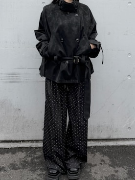 「RAY CASSIN（レイカズン）のアイテム（パンツ）」を使った、RAYCASSIN_officialさん（レディース・151cm）の秋コーディネート