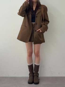 RAYCASSIN_officialさん(レディース・158cm)の秋コーディネート