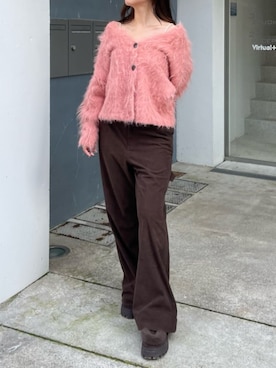 「スラックスパンツ」｜RAYCASSIN_officialさん（レディース・160cm）の秋コーディネート