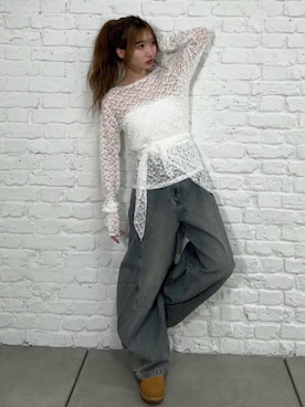 RAYCASSIN_officialさん（レディース・155cm）の春コーディネート