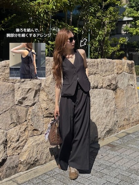 RAYCASSIN_officialさん（レディース・155cm）の夏コーディネート