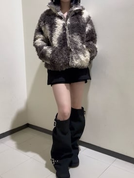 「RAY CASSIN（レイカズン）のアイテム」を使った、RAYCASSIN_officialさん（レディース・157cm）の秋コーディネート