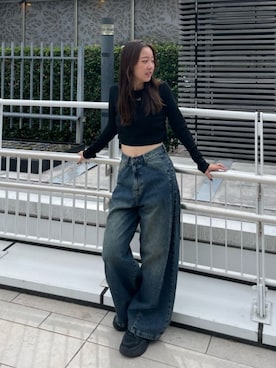 「RAY CASSIN（レイカズン）のアイテム」を使った、RAYCASSIN_officialさん（レディース・160cm）の秋コーディネート