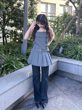 RAYCASSIN_officialさん（レディース・159cm）の夏コーディネート