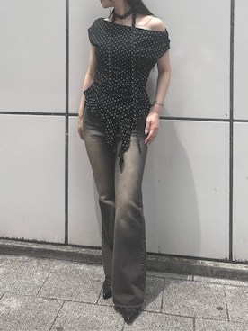 「RAY CASSIN（レイカズン）のアイテム」を使った、RAYCASSIN_officialさん（レディース・159cm）の夏コーディネート