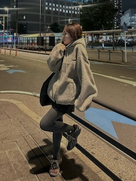 「RAY CASSIN（レイカズン）のアイテム」を使った、RAYCASSIN_officialさん（レディース・152cm）の秋コーディネート