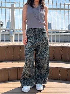 ヒョウ柄パンツ」の人気ファッションコーディネート - WEAR