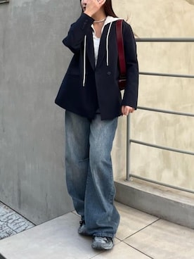 「レイカズン(Ray Cassin)」｜RAYCASSIN_officialさん（レディース・158cm）の冬コーディネート