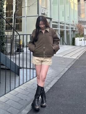 RAYCASSIN_officialさん（レディース・158cm）の冬コーディネート