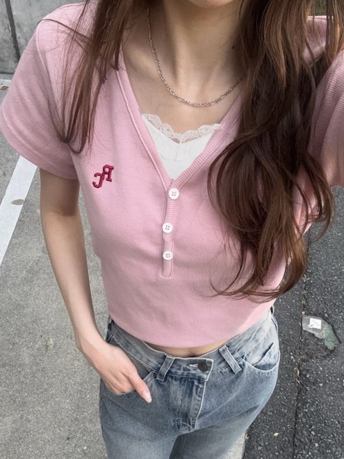フレアデニムパンツ