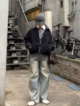 「RAY CASSIN（レイカズン）のアイテム（ジャケット/アウター）」を使った、RAYCASSIN_officialさん（レディース・160cm）の春コーディネート