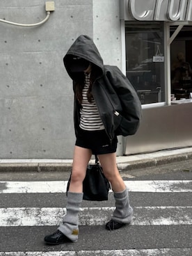 「RAY CASSIN（レイカズン）のアイテム（トップス）」を使った、RAYCASSIN_officialさん（レディース・158cm）の春コーディネート