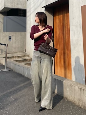 「キレイめコーデ」｜「アイテム（その他シューズ）」を使った、RAYCASSIN_officialさん（レディース・159cm）の秋コーディネート