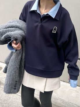「レイカズン(Ray Cassin)」｜RAYCASSIN_officialさん（レディース・152cm）の冬コーディネート