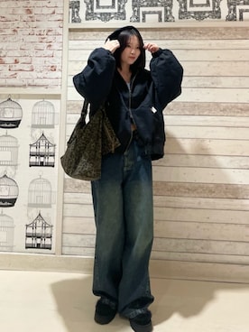 「RAY CASSIN（レイカズン）のアイテム」を使った、RAYCASSIN_officialさん（レディース・156cm）の秋コーディネート