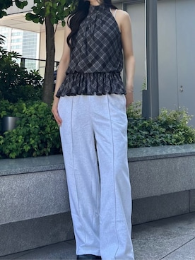 「RAY CASSIN（レイカズン）のアイテム」を使った、RAYCASSIN_officialさん（レディース・159cm）の夏コーディネート