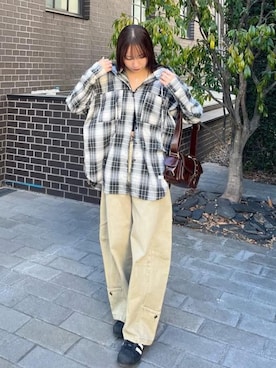 「レイカズン(Ray Cassin)」｜RAYCASSIN_officialさん（レディース・159cm）の冬コーディネート
