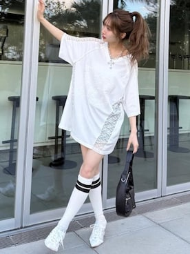 「レイカズン(Ray Cassin)」｜RAYCASSIN_officialさん（レディース・155cm）の春コーディネート