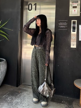 ヒョウ柄パンツ」の人気ファッションコーディネート - WEAR