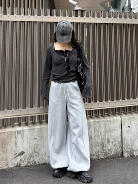 「RAY CASSIN（レイカズン）のアイテム（トップス）」を使った、RAYCASSIN_officialさん（レディース・160cm）の春コーディネート