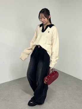 「RAY CASSIN（レイカズン）のアイテム（その他シューズ）」を使った、RAYCASSIN_officialさん（レディース・157cm）の秋コーディネート