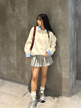 「ワッペン」｜RAYCASSIN_officialさん（レディース・157cm）の冬コーディネート