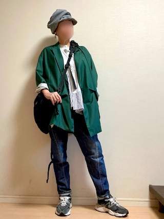 極美品アンスリード タックルーズジャケット 極美品アンスリード タックルーズジャケット UN3D.（アンスリード）の