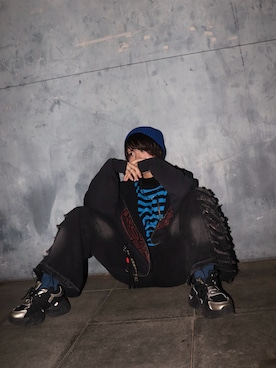 「アイテム（デニムパンツ）」を使った、namiさん（レディース・155cm・20代）の秋コーディネート