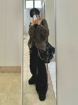 「me+em select（ミームセレクト）のアイテム」を使った、namiさん（レディース・155cm）の春コーディネート