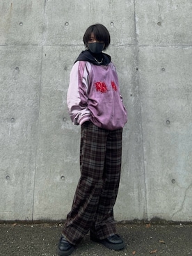 「アイテム（トップス）」を使った、namiさん（レディース・155cm・20代）の秋コーディネート