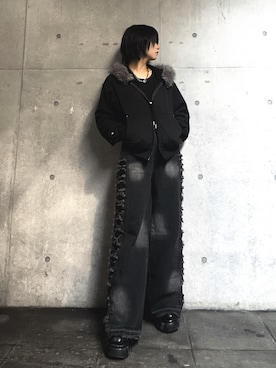 namiさん（レディース・155cm）の冬コーディネート