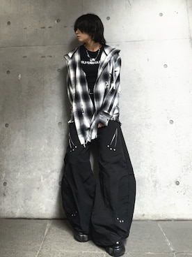 「ADRER（アドラー）のアイテム」を使った、namiさん（レディース・155cm）の冬コーディネート