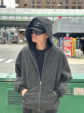 「アイテム（その他アウター）」を使った、昇吾さん（メンズ・183cm）の秋コーディネート