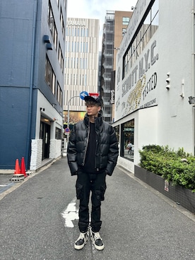 昇吾さん（メンズ・183cm）の秋コーディネート