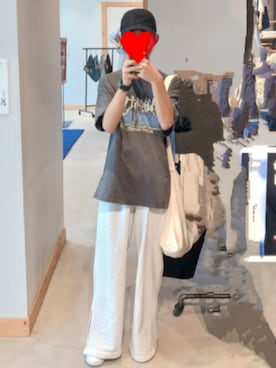 「アイテム（キャップ）」を使った、LuKaさん（メンズ・167cm・10代）の夏コーディネート