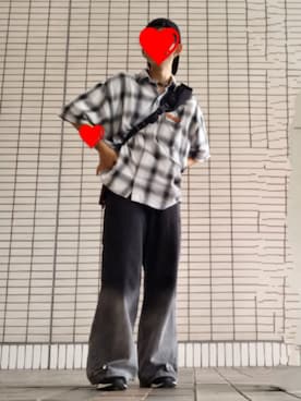 「アイテム（イヤーカフ）」を使った、LuKaさん（メンズ・167cm・10代）の夏コーディネート