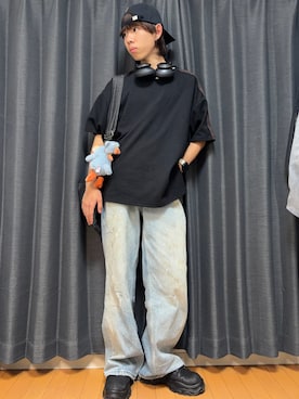 「3coins（3coins）のアイテム」を使った、わいくんさん（メンズ・167cm）の夏コーディネート