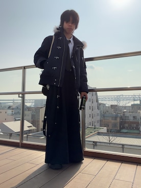 「SERACE（セラス）のアイテム」を使った、わいくんさん（メンズ・167cm）の冬コーディネート