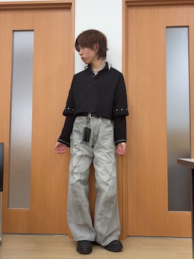 「GU（ジーユー）のアイテム（アクセサリー）」を使った、わいくんさん（メンズ・167cm）の秋コーディネート