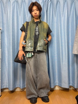 「GRANCY（グランシー）のアイテム」を使った、わいくんさん（メンズ・167cm）の春コーディネート