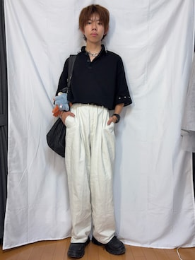 「Alfred Alex（アルフレッドアレックス）のアイテム」を使った、わいくんさん（メンズ・167cm）の秋コーディネート