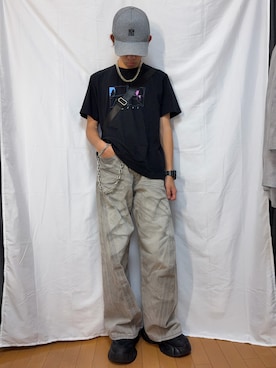 「DEVICE（デバイス）のアイテム」を使った、わいくんさん（メンズ・167cm）の秋コーディネート