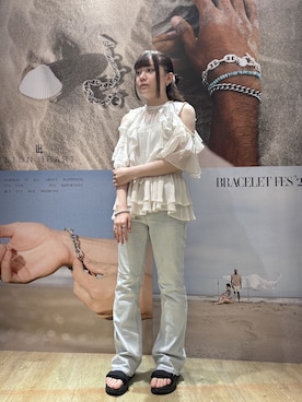 miuさん（レディース・156cm）の夏コーディネート