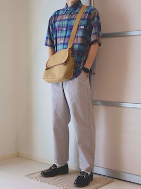 「無印良品（ムジルシリョウヒン）のアイテム」を使った、すなさん（メンズ・166cm）の秋コーディネート