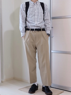「出勤コーデ」｜すなさん（メンズ・166cm）の秋コーディネート
