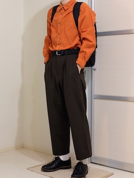 「出勤コーデ」｜すなさん（メンズ・166cm）の秋コーディネート