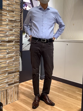 BRICK HOUSE by Tokyo Shirts 名古屋茶屋イオンモール店さん（メンズ・173cm）の秋コーディネート