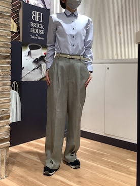 BRICK HOUSE by Tokyo Shirts 名古屋茶屋イオンモール店さんのコーディネート