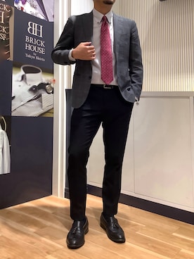 BRICK HOUSE by Tokyo Shirts 名古屋茶屋イオンモール店さんのコーディネート
